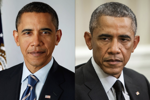 Obama before and after presidency
