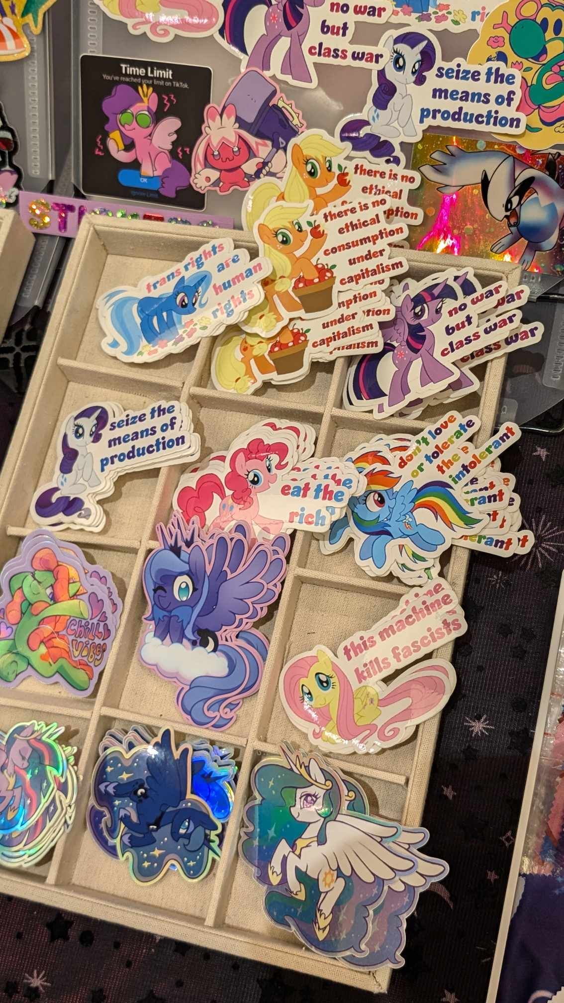 Socialist MLP stickers