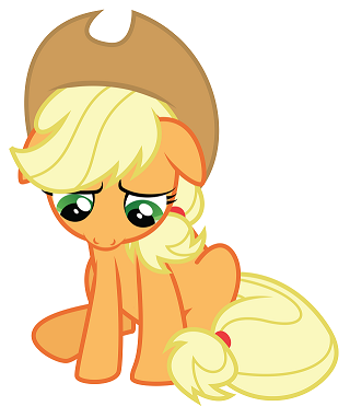 Sad Applejack